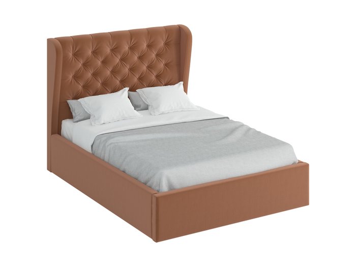 Кровать Jazz Lift коричневого цвета 160х200