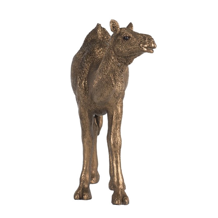 Фигурка Верблюд золотого цвета  - купить Фигуры и статуэтки по цене 3708.0