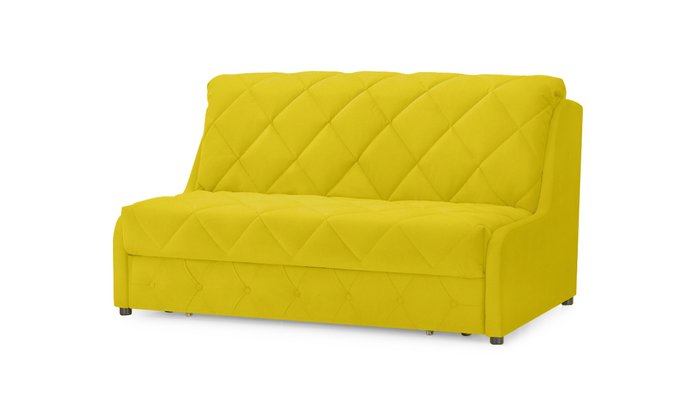 Диван-кровать Римус 2 желтого цвета
