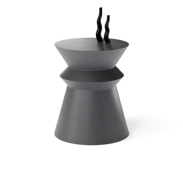Кофейный стол Лабр черного цвета - купить Кофейные столики по цене 40121.0