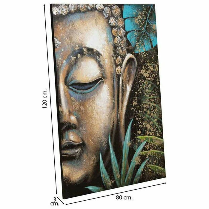 Картина Asia Полотно древесина ели 120 x 3 x 80 cm - лучшие Картины в INMYROOM
