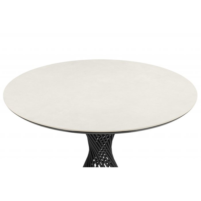 Обеденный стол Вивиен 90 светло-серого цвета - лучшие Обеденные столы в INMYROOM Обеденный стол Вивиен 90 светло-серого цвета - лучшие Обеденные столы в INMYROOM