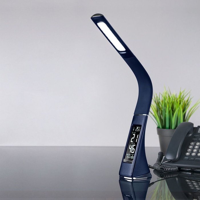 Настольный светильник светодиодный Elara синий TL90220 - купить Рабочие лампы по цене 3380.0
