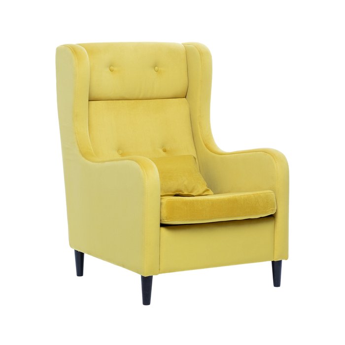 Кресло Галант желтого цвета