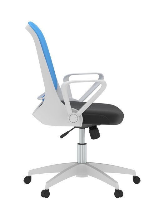 Офисное кресло Loftyhome Call blue/black черно-голубого цвета - лучшие Офисные кресла в INMYROOM