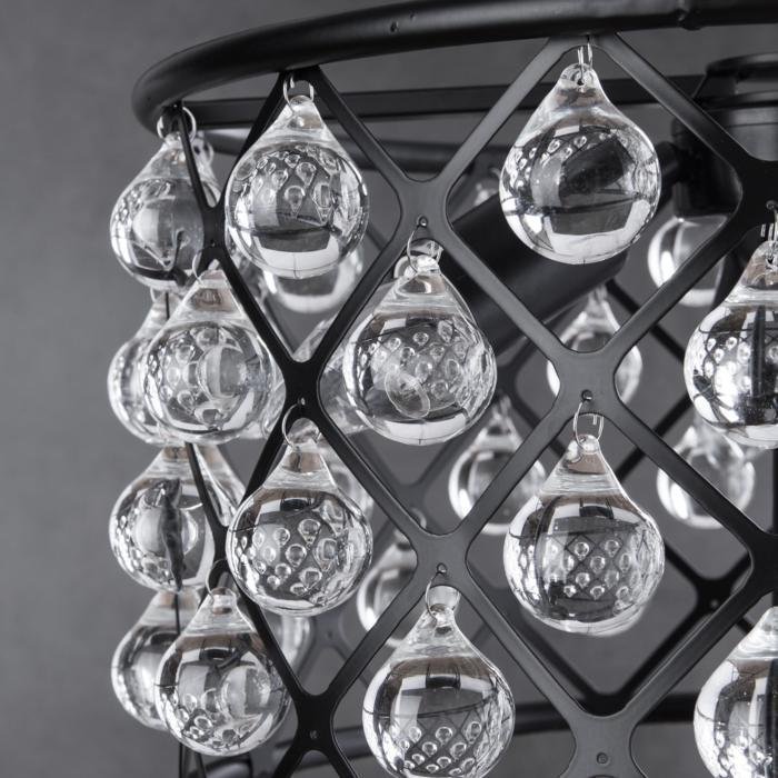Настольная Лампа Brava с хрустальными подвесками - лучшие Настольные лампы в INMYROOM