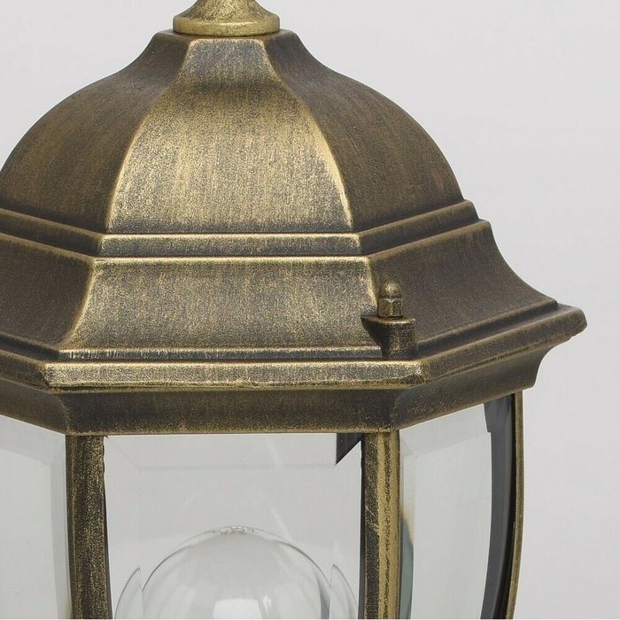Уличный наземный светильник Фабур цвета старинной позолоты - лучшие Наземные светильники в INMYROOM