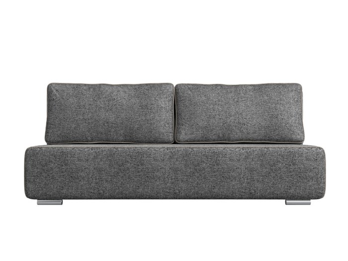 Прямой диван-кровать Уно серого цвета - купить Прямые диваны по цене 30999.0