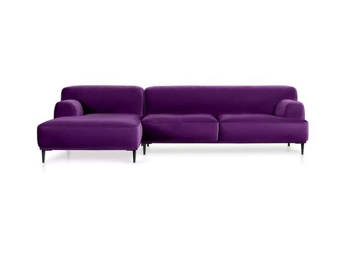 Угловой диван Portofino фиолетового цвета - купить Угловые диваны по цене 121680.0