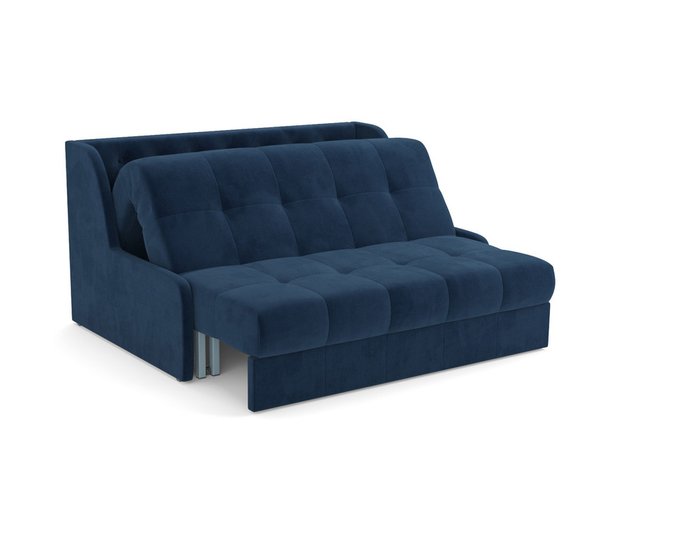 Диван-кровать Барон 6 темно-синего цвета - лучшие Прямые диваны в INMYROOM