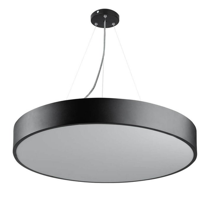 Подвесной светильник Ring Б0050561 (пластик, цвет черный) - лучшие Подвесные люстры в INMYROOM