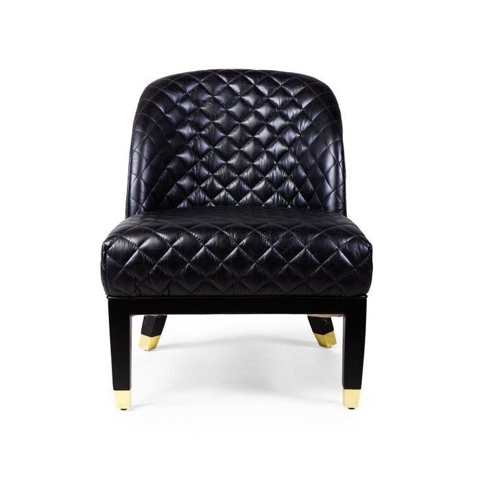 Кресло Dungeon черного цвета - купить Интерьерные кресла по цене 97638.0