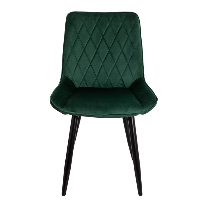 Стул Nika черно-зеленого цвета - купить Обеденные стулья по цене 10850.0