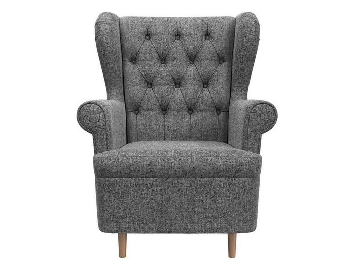 Кресло Торин Люкс серого цвета - купить Интерьерные кресла по цене 26999.0