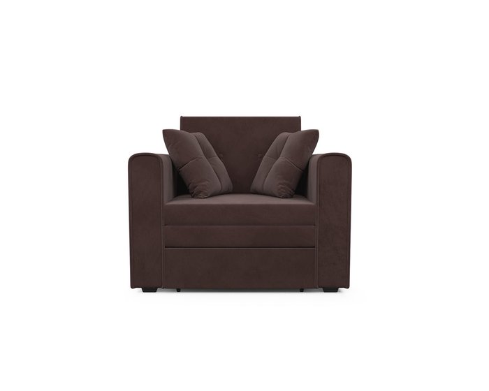Кресло-кровать Санта светло-коричневого цвета - купить Интерьерные кресла по цене 21890.0