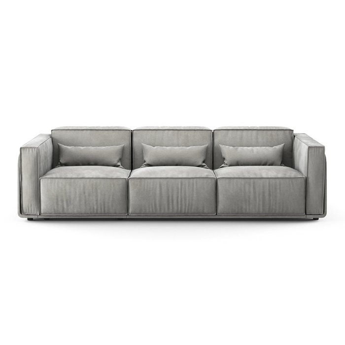 Диван-кровать Vento Classic Long M серого цвета - купить Прямые диваны по цене 135200.0