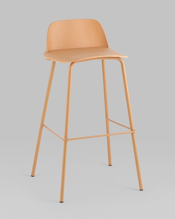 Стул барный Mist желто-оранжевого цвета - купить Барные стулья по цене 5990.0