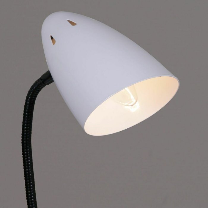 Настольная лампа 00966-0.7-01 WT (металл, цвет белый) - лучшие Рабочие лампы в INMYROOM