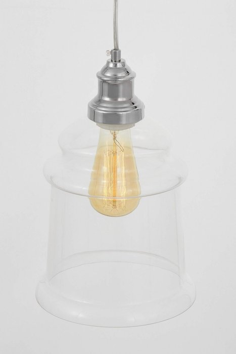 Подвесной светильник Lumina Deco Moletti LDP 6844-1 CHR+PR - лучшие Подвесные светильники в INMYROOM