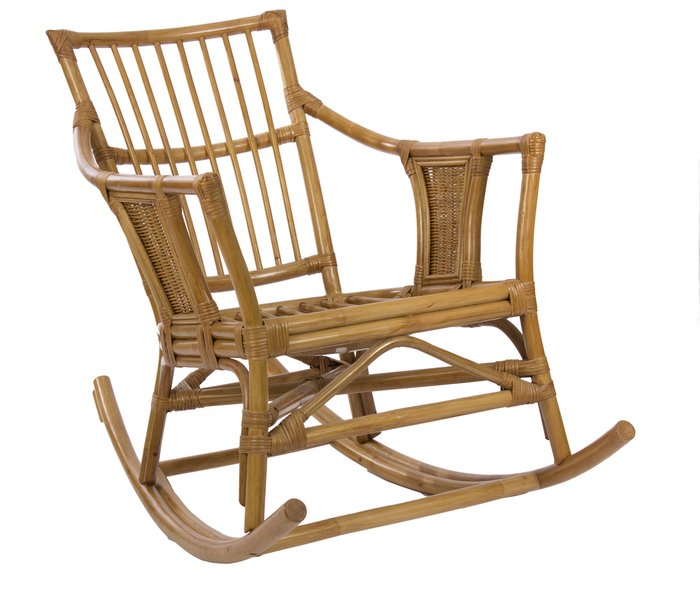 Кресло-качалка Canary с подушкой мед - купить Садовые кресла по цене 12762.0