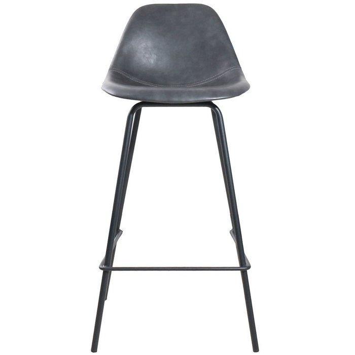 Стул полубарный City серого цвета - купить Барные стулья по цене 7800.0