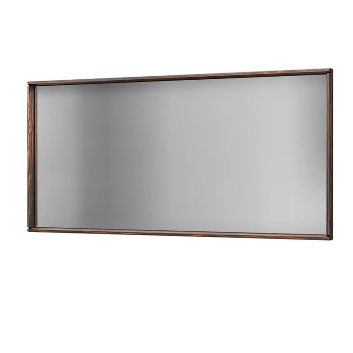 Настенное зеркало Benissa 59х119 в раме коричневого цвета - купить Настенные зеркала по цене 15540.0