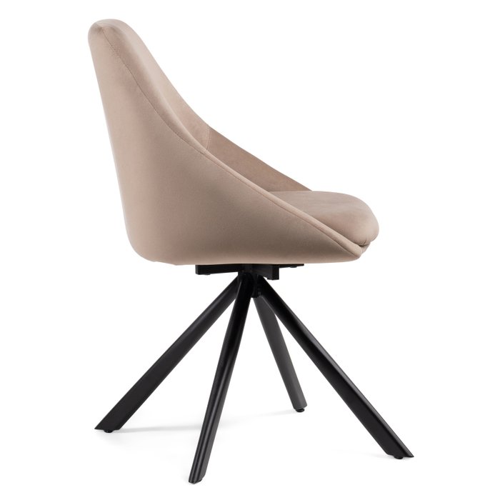 Стул вращающийся Окленд цвета латте - лучшие Обеденные стулья в INMYROOM