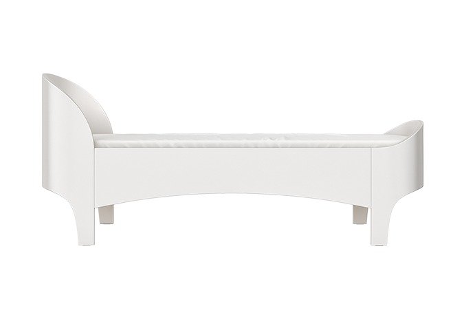 Кровать Elegance 85х185 белого цвета - купить Одноярусные кроватки по цене 40900.0