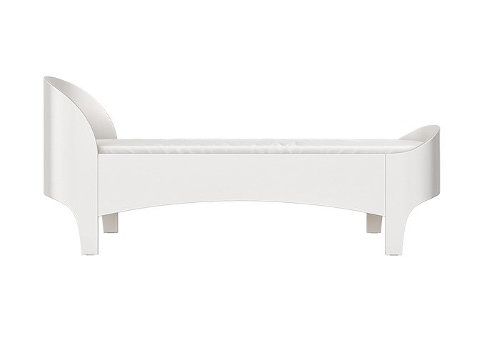 Кровать Elegance 85х185 белого цвета - купить Одноярусные кроватки по цене 40900.0 Кровать Elegance 85х185 белого цвета - купить Одноярусные кроватки по цене 40900.0