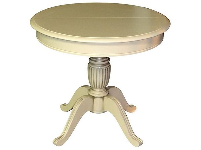 Стол раздвижной Леонардо цвета слоновой кости - купить Обеденные столы по цене 34908.0