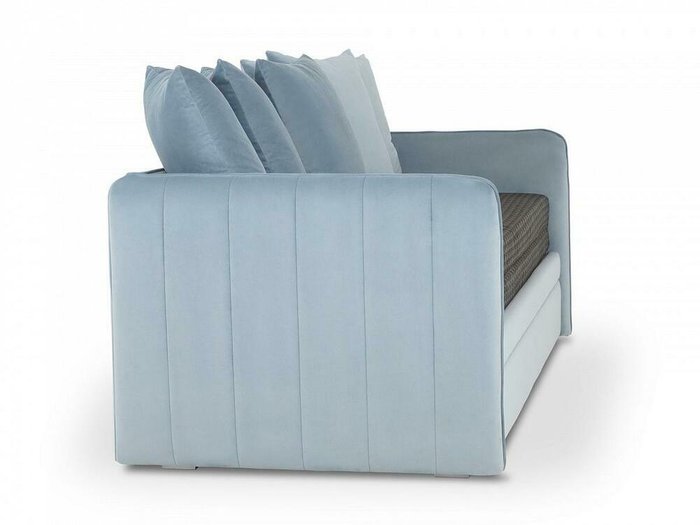Диван Todi голубого цвета - лучшие Прямые диваны в INMYROOM