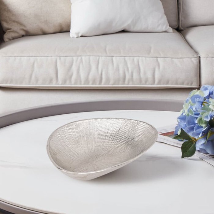 Чаша декоративная Forleyet серого цвета - купить Тарелки по цене 3990