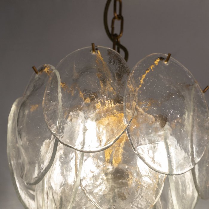 Подвесной светильник Felina Chandelier из металла и стекла  - лучшие Подвесные светильники в INMYROOM