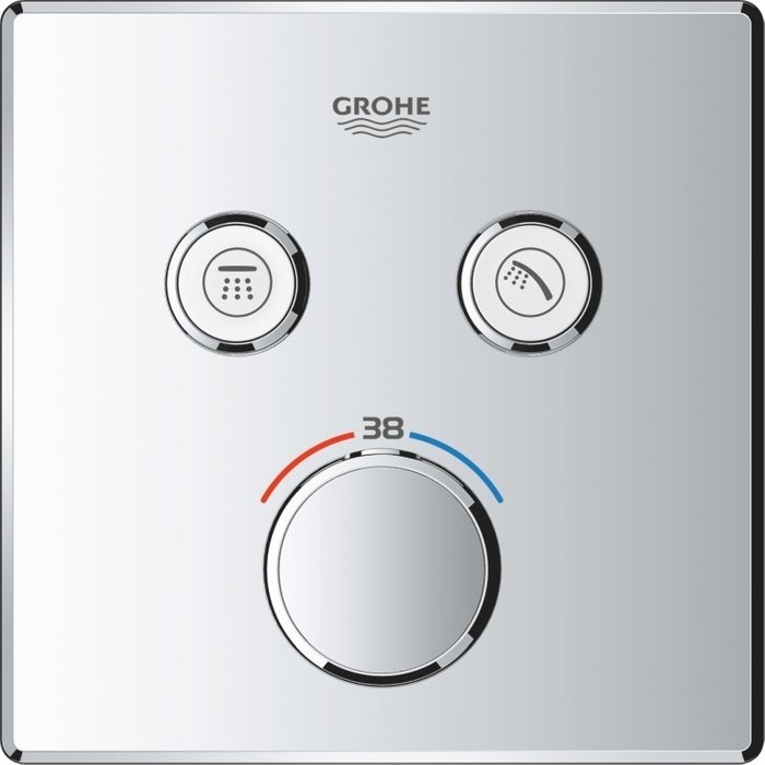 Термостат Grohtherm SmartControl для ванны - лучшие Душевые системы в INMYROOM