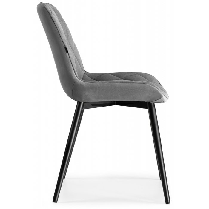 Стул Баодин серого цвета - лучшие Обеденные стулья в INMYROOM