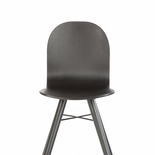 Стул Teini черного цвета - лучшие Обеденные стулья в INMYROOM