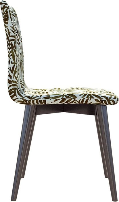 Кухонный стул Архитектор в ткани Garden с ножками цвета венге - купить Обеденные стулья по цене 19381.0