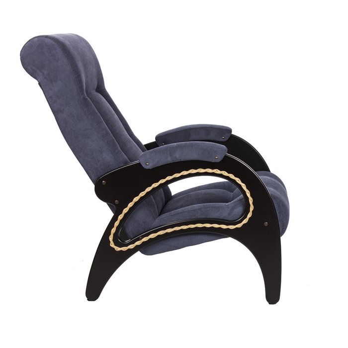 Кресло для отдыха Модель 41 с обивкой VeronaDenimBlue - купить Интерьерные кресла по цене 12809.0