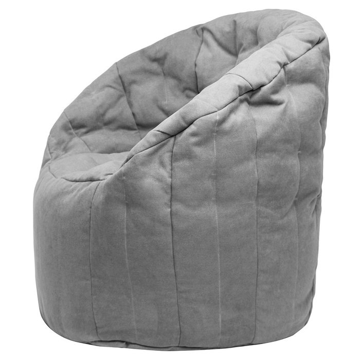 Кресло пенек Австралия серого цвета - купить Бескаркасная мебель по цене 8999.0