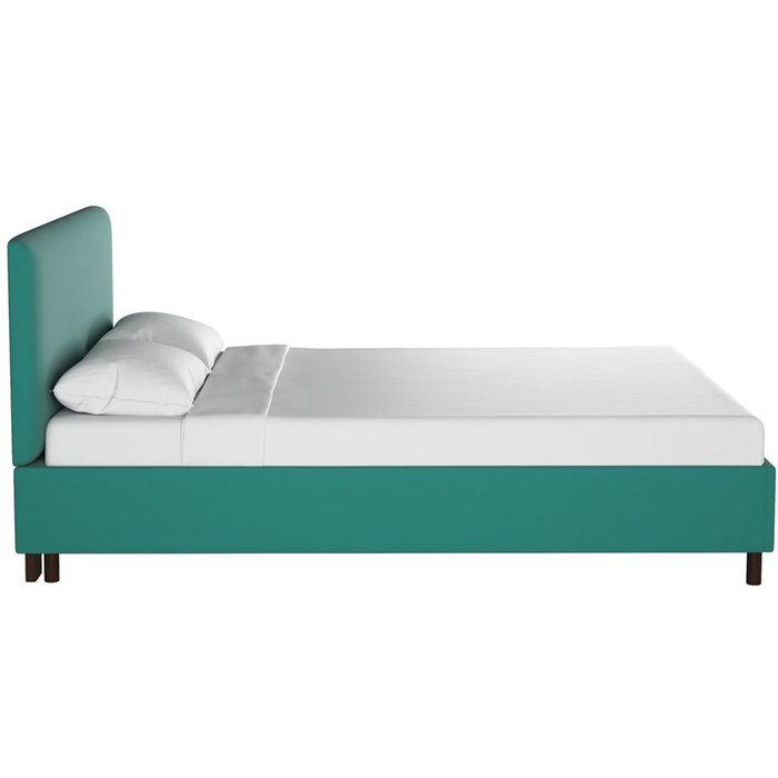 Кровать Novac Platform Teal бирюзового цвета 180х200 - лучшие Кровати для спальни в INMYROOM