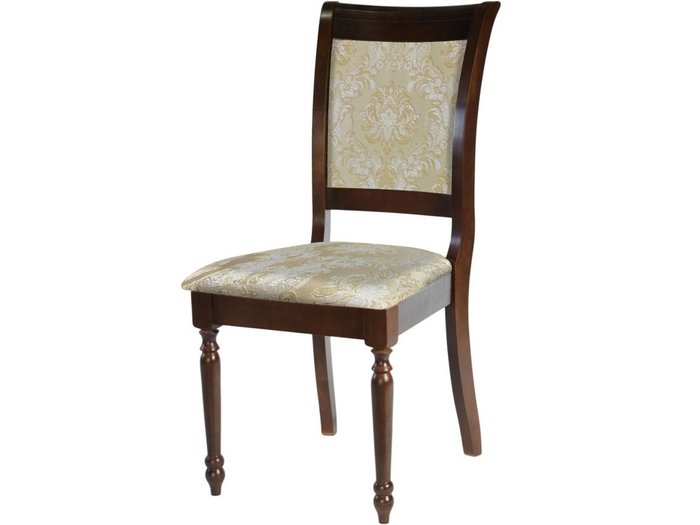 Комплект из двух стульев Ника бежево-коричневого цвета - купить Обеденные стулья по цене 21018.0
