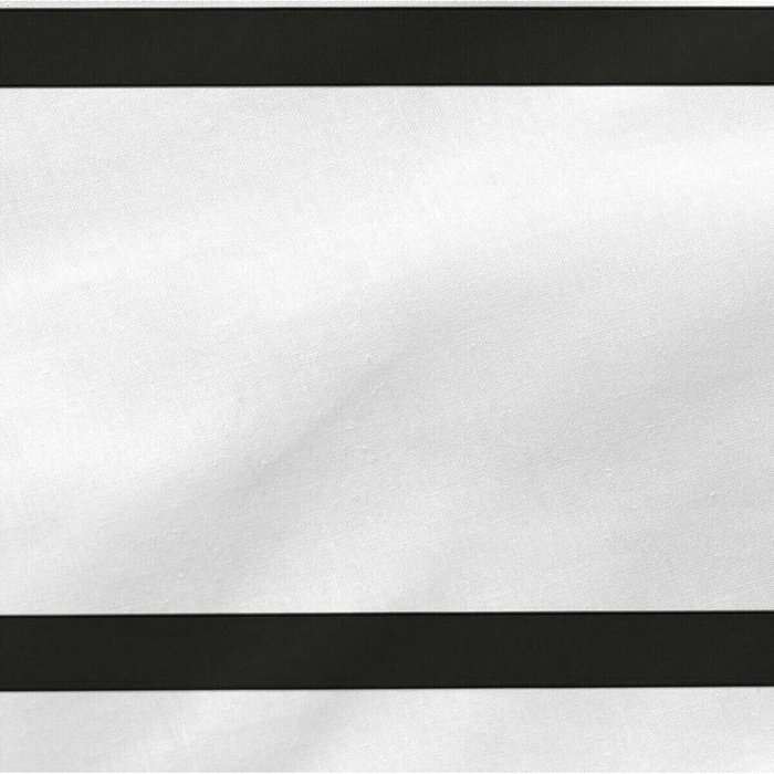 Наволочка Blanc Blush 45x110 бело-черного цвета - лучшие Наволочки в INMYROOM