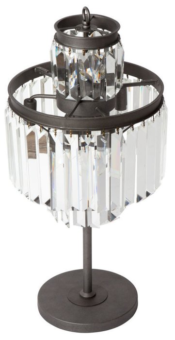 Дизайнерская настольная лампа из металла и стекла - купить Настольные лампы по цене 27820.0