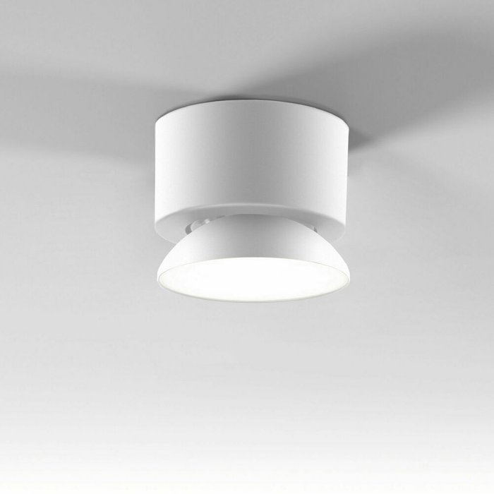 Светильник накладной светодиодный Smooth белый 25053/LED - купить Накладные споты по цене 5160.0