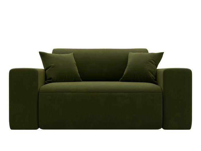 Диван Лига 036 зеленого цвета - купить Прямые диваны по цене 42999.0