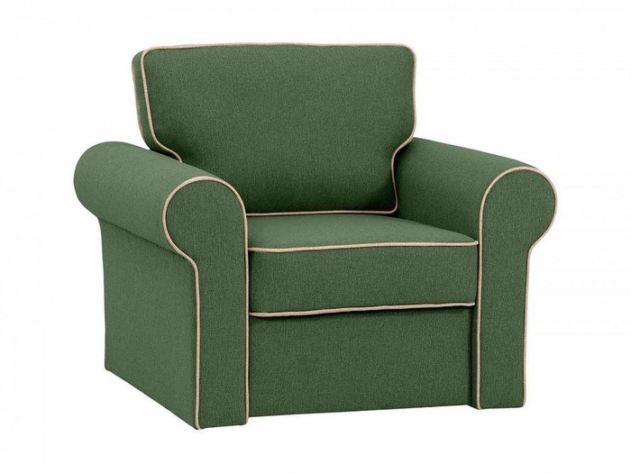 Кресло Murom зеленого цвета - купить Интерьерные кресла по цене 43830.0