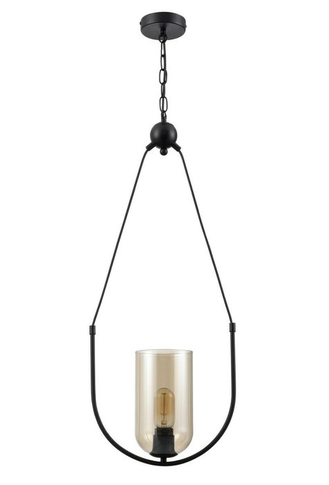 Подвесной светильник Fiamma из металла и стекла  - купить Подвесные светильники по цене 3887.0