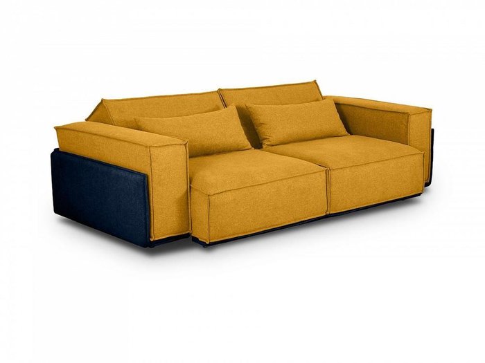 Диван-кровать Asti желто-синего цвета - лучшие Прямые диваны в INMYROOM