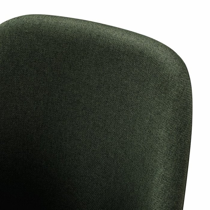 Стул Ledger темно-зеленого цвета с бежевыми ножками - лучшие Обеденные стулья в INMYROOM
