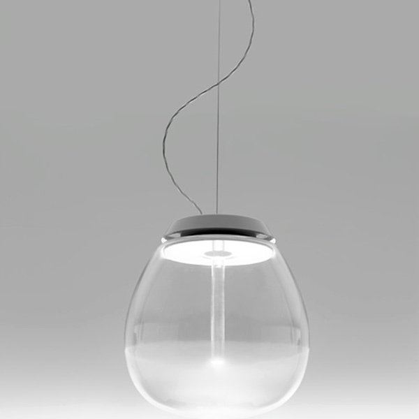Подвесной светильник Artemide Empatia с плафоном  из прозрачного муранского стекла - купить Подвесные светильники по цене 65280.0